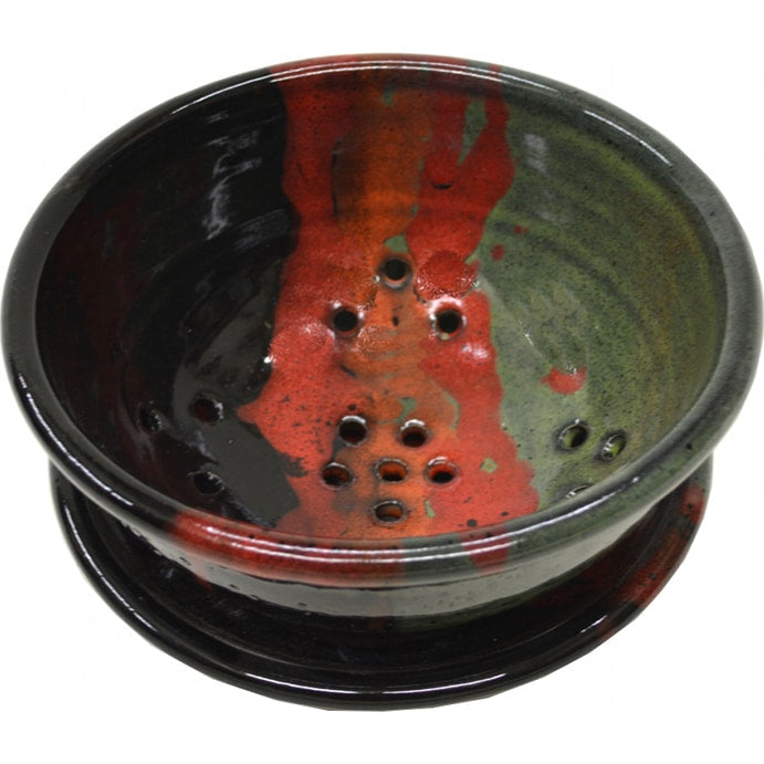 A Non-Pattern Glazed Berry Bowl