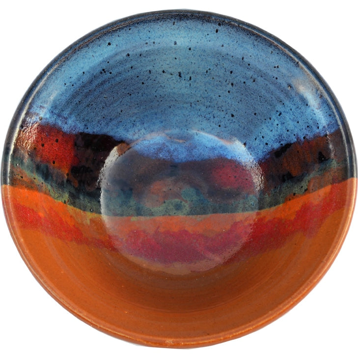 A Non-Pattern Glazed Salsa Bowl