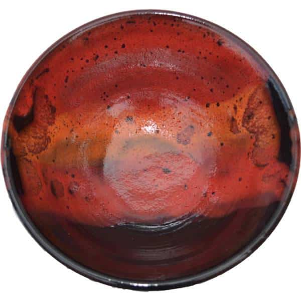 A Non-Pattern Glazed Salsa Bowl