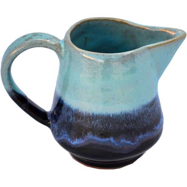 A Non-Pattern Glazed Gravy Pitcher