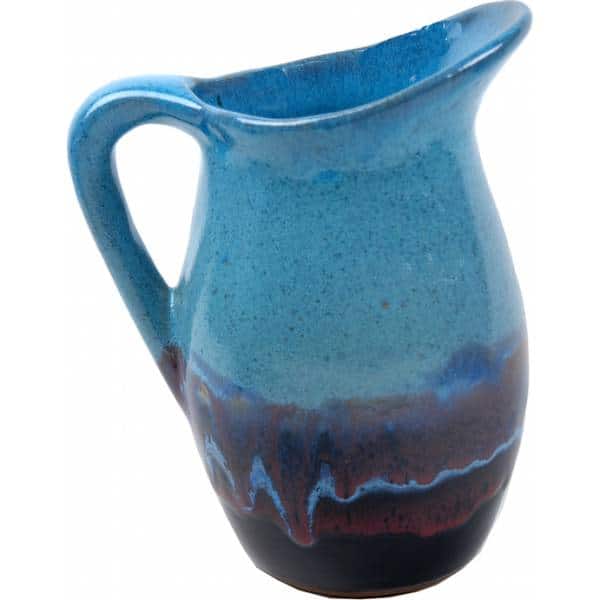 A Non-Pattern Glazed Milk Pitcher