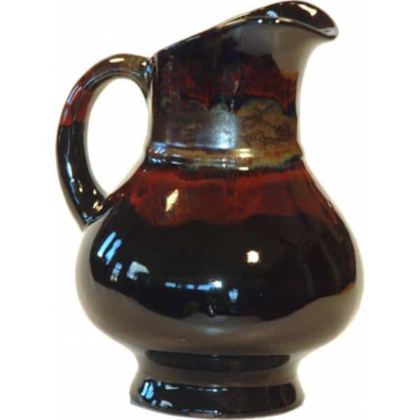 A Non-Pattern Glazed Squat Pitcher