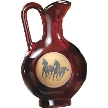 Double Running Horse Flat Pitcher