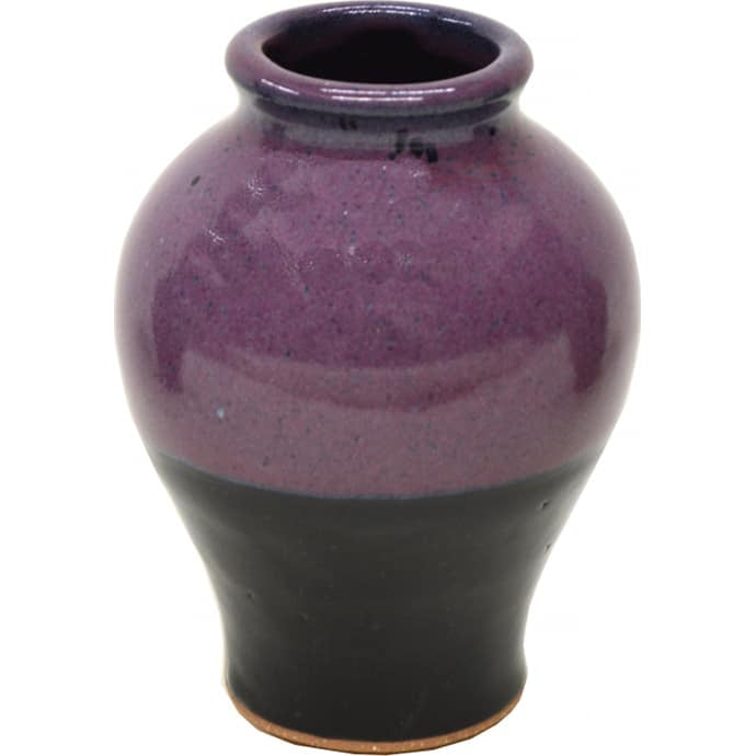 A Non-Pattern Glazed Mini Vase