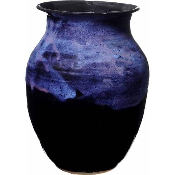 A Non-Pattern Glazed Wide Neck Vase