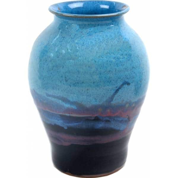 A Non-Pattern Glazed Medium Neck Vase