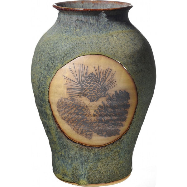 Pinecone Medium Neck Vase
