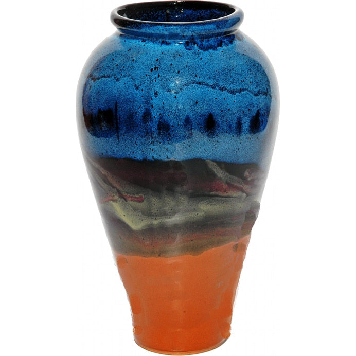 A Non-Pattern Glazed Slender Vase