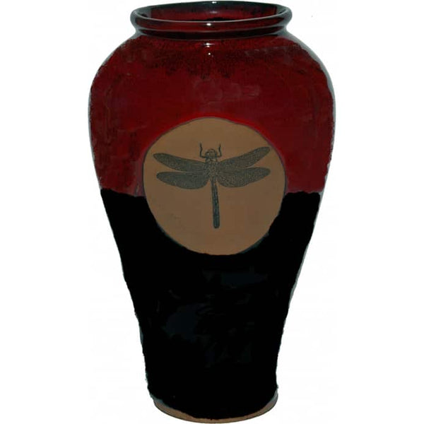 Dragonfly Slender Vase