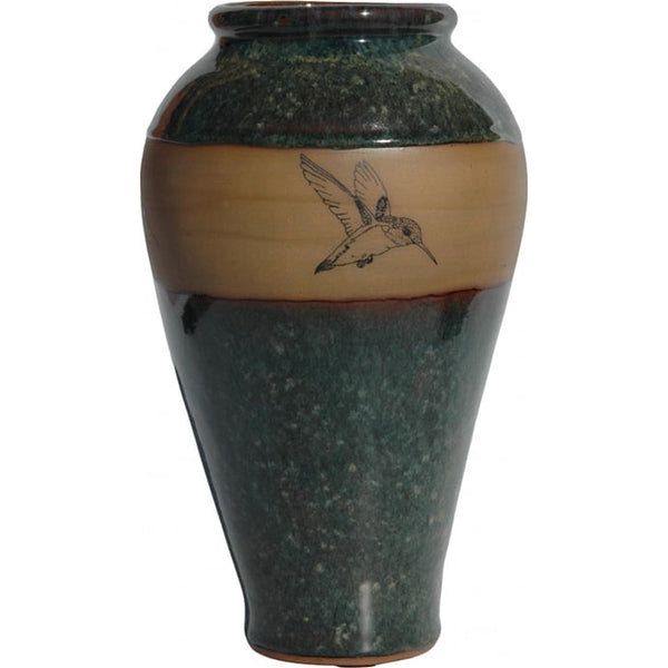 Hummingbird Slender Vase