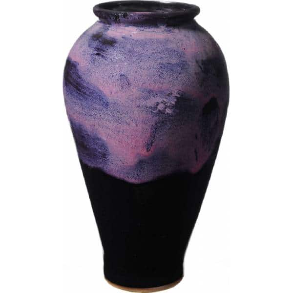A Non-Pattern Glazed Slender Vase