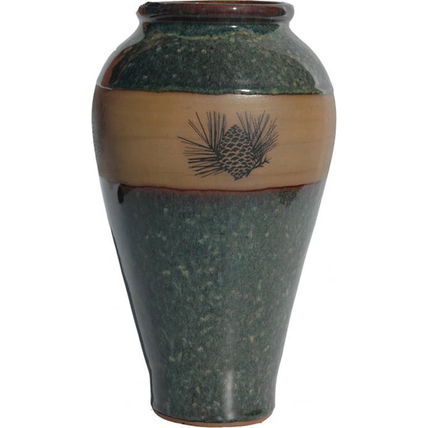 Pinecone Slender Vase