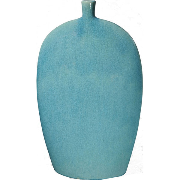 A Non-Pattern Glazed Flat Vase