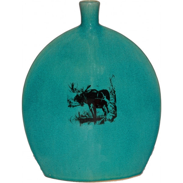 Moose Small Flat Vase