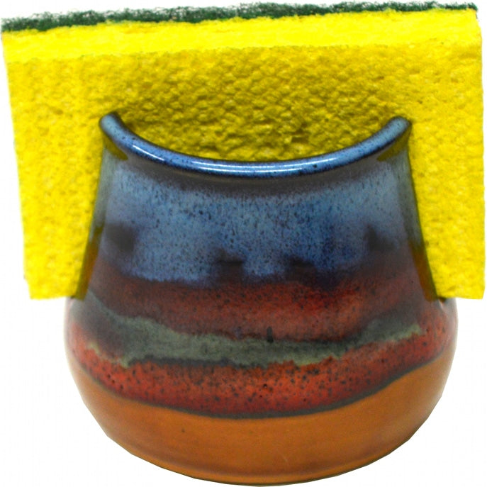 A Non-Pattern Glazed Sponge Holder
