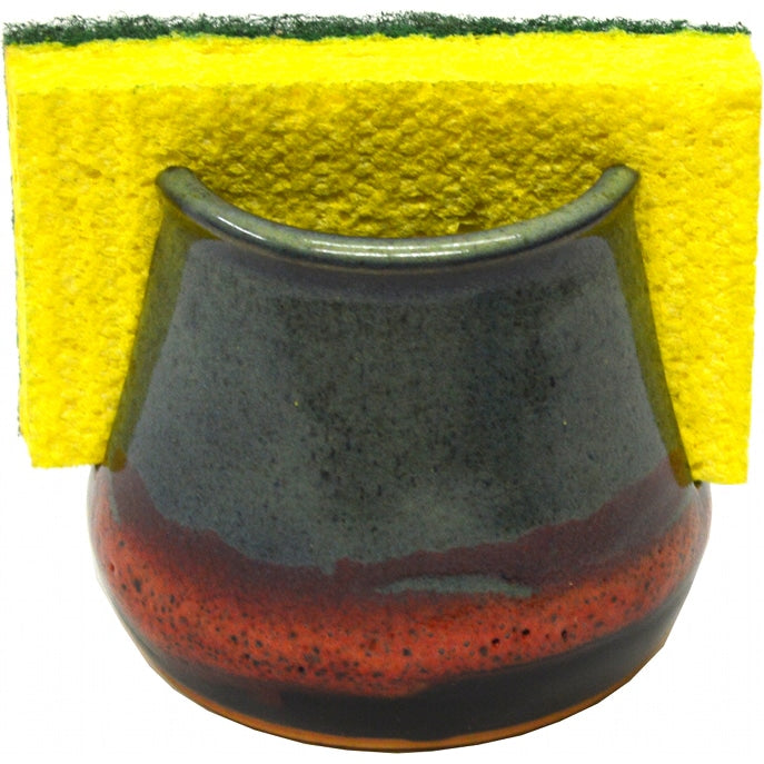 A Non-Pattern Glazed Sponge Holder