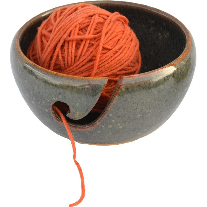 A Non-Pattern Glazed Yarn Bowl