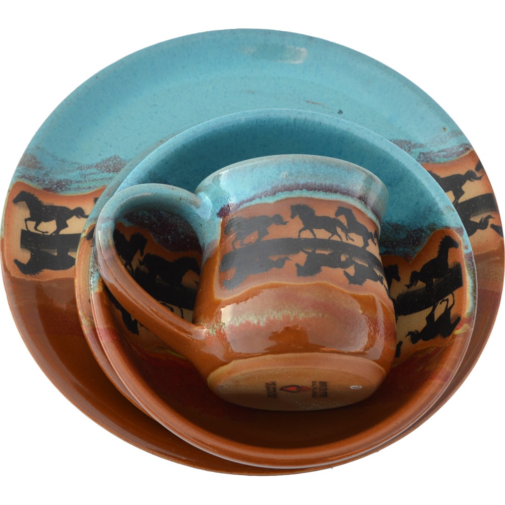 Horse Reflections Place Setting