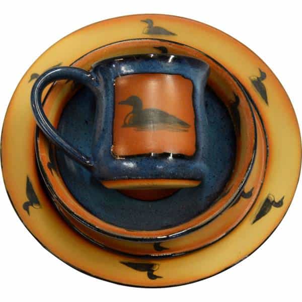 Loon Centered Place Setting