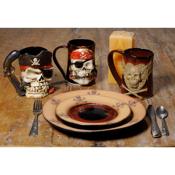 Skull -N- Crossbones Place Setting