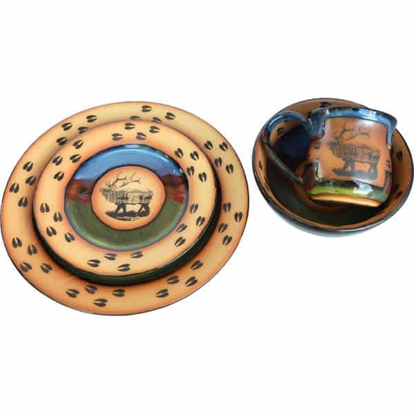 Elk Tracks Place Setting