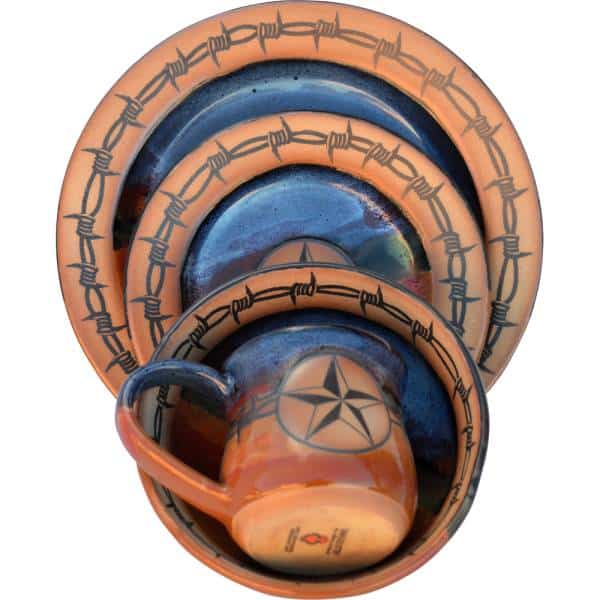 Barbed Texas Star Place Setting