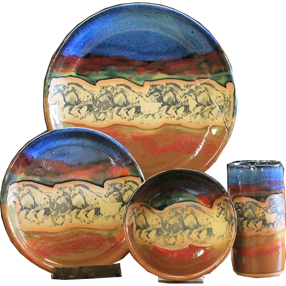 Wild Horses Place Setting
