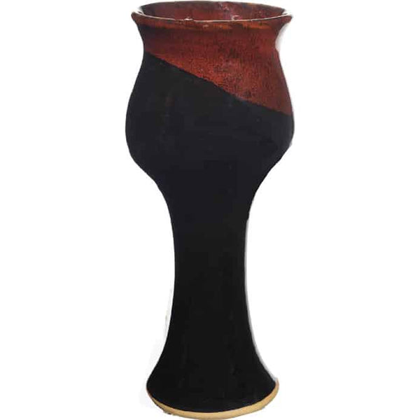 A Non-Pattern Glazed Goblet