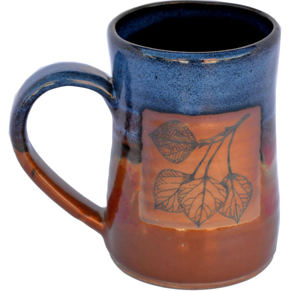 Aspen Leaf 17 Oz. Tankard