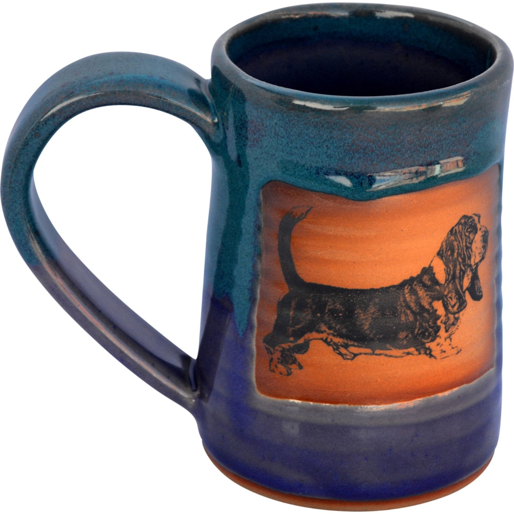 Basset Hound 17 Oz. Tankard