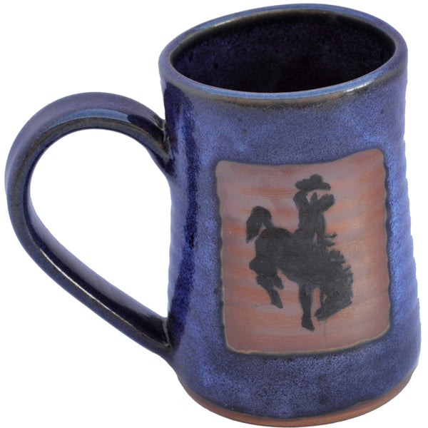 Bucking Bronco 17 Oz. Tankard