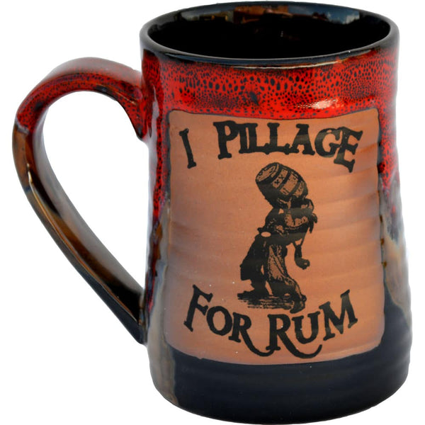 I Pillage For Rum 24 Oz. Tankard