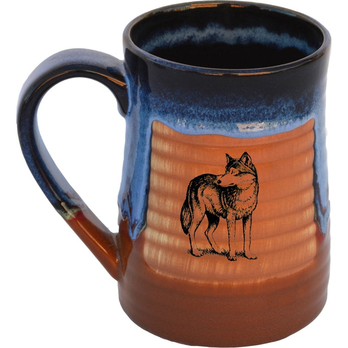 Standing Wolf 24 Oz. Tankard