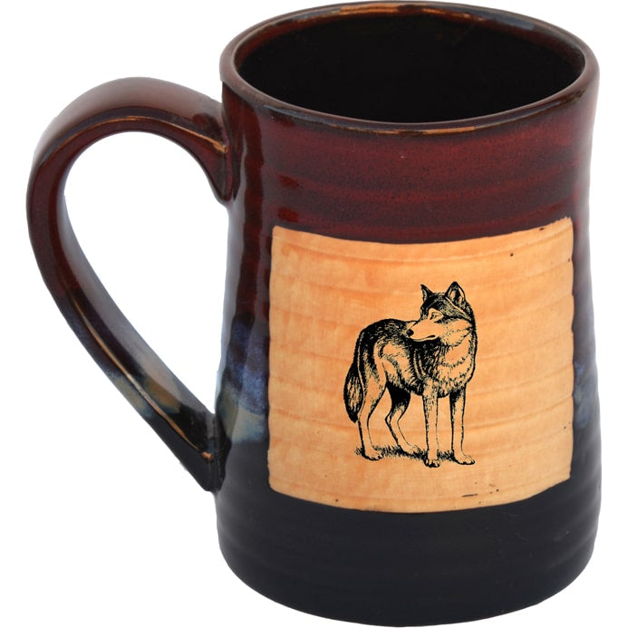 Standing Wolf 24 Oz. Tankard