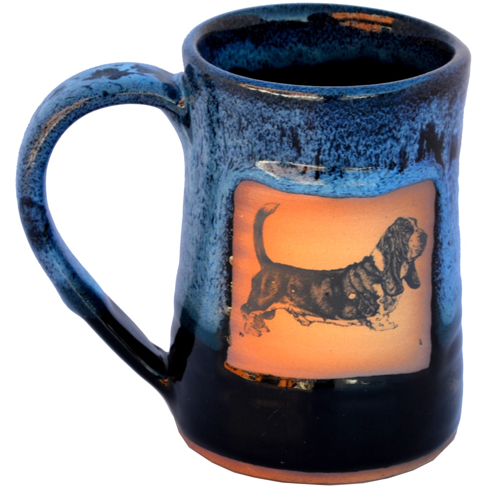 Basset Hound 17 Oz. Tankard