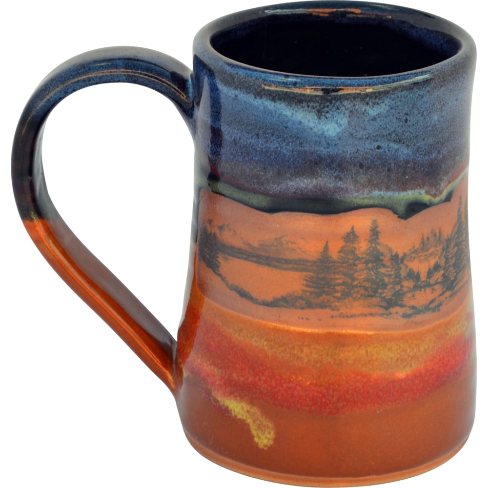 Mountain Scene 17 Oz. Tankard