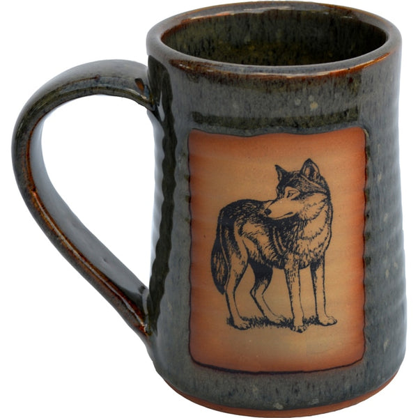 Standing Wolf 17 Oz. Tankard