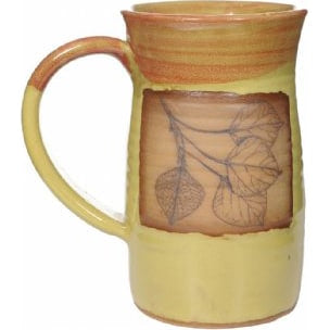 Aspen Leaf 28 Oz. Tankard