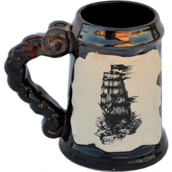 Pirate Ship 3 26 Oz. PB Tankard