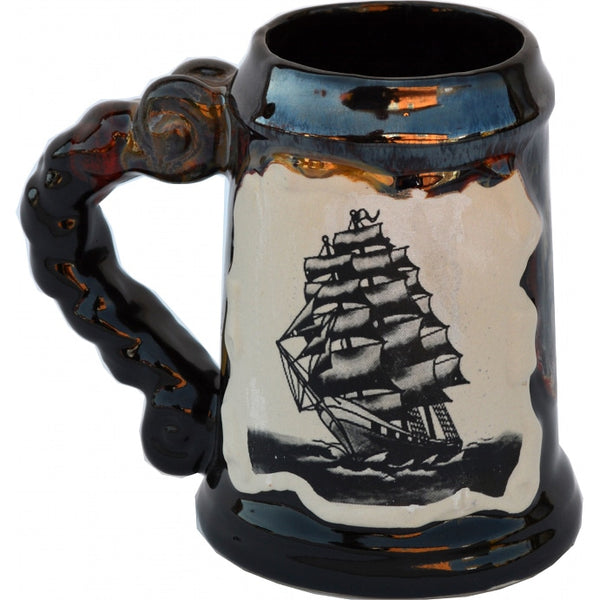 Pirate Ship 26 Oz. PB Tankard