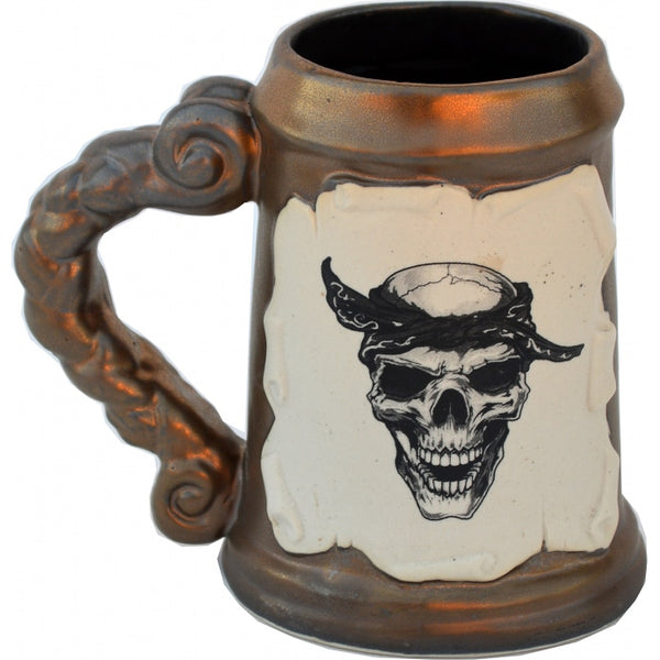 Skull with Crown 26 Oz. PB Tankard