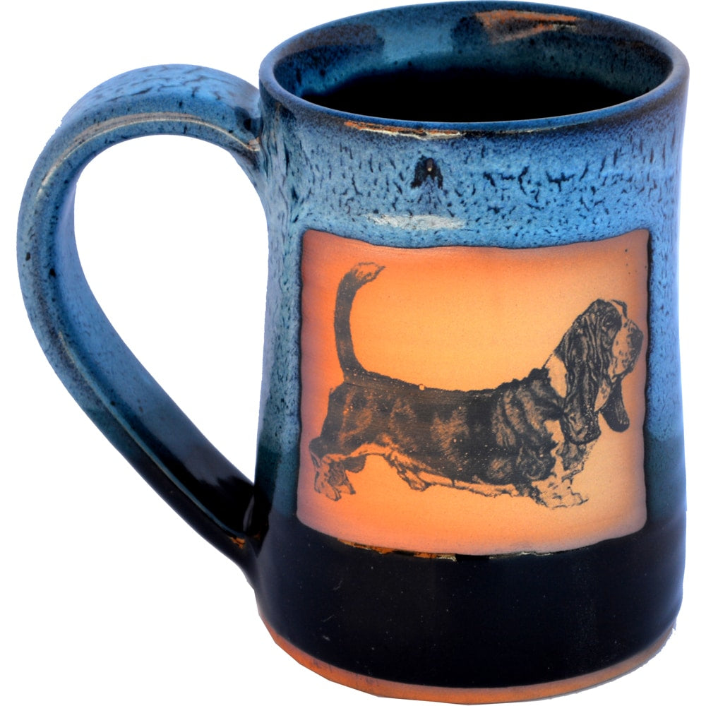 Basset Hound 24 Oz. Tankard