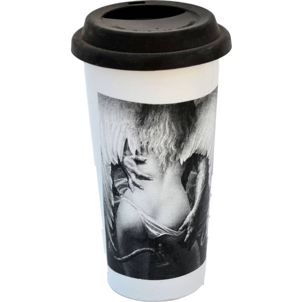 Angel and Devil Double Walled Travel Mug