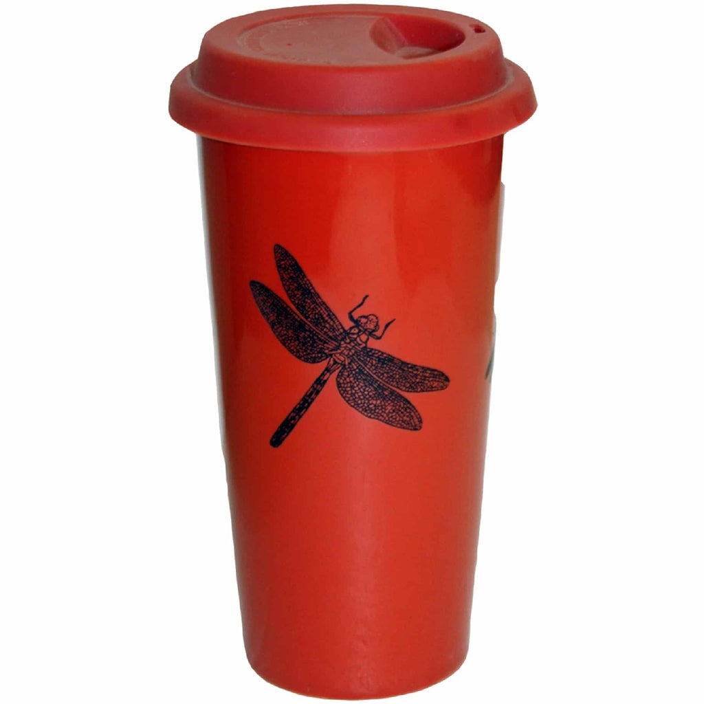 Dragonfly Double Walled Travel Mug