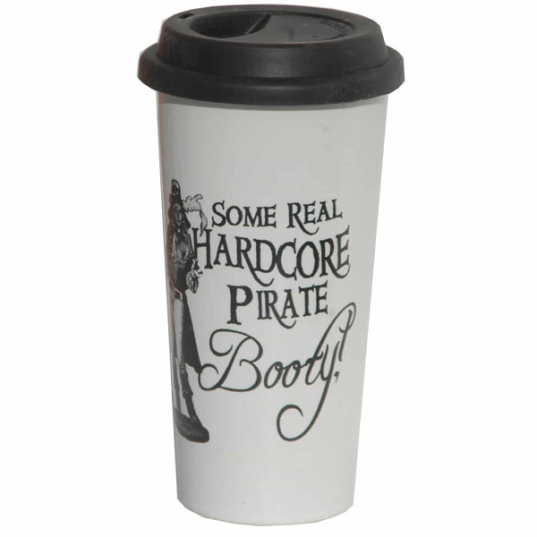 Pirate Booty Decal Double Walled Travel Mug