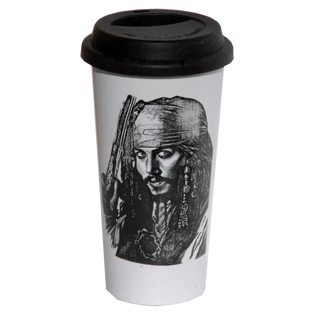 Jack Sparrow Double Walled Travel Mug