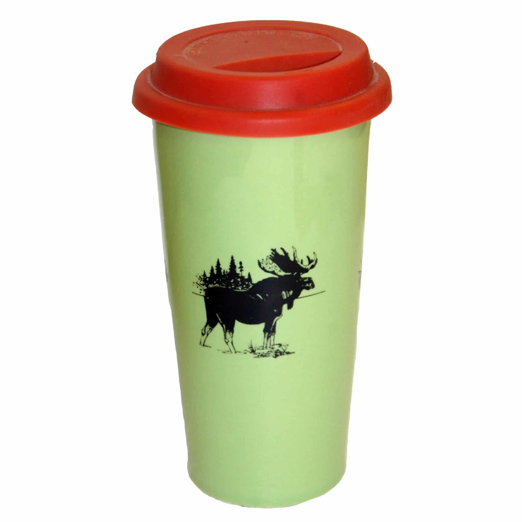 Moose Double Walled Travel Mug