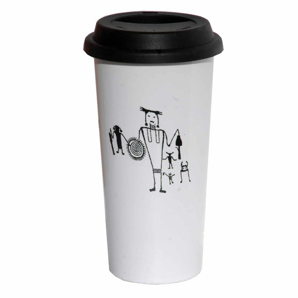 Petroglyph Double Walled Travel Mug