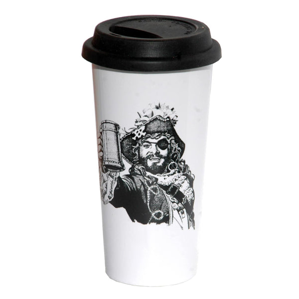 Pirate Toast Double Walled Travel Mug