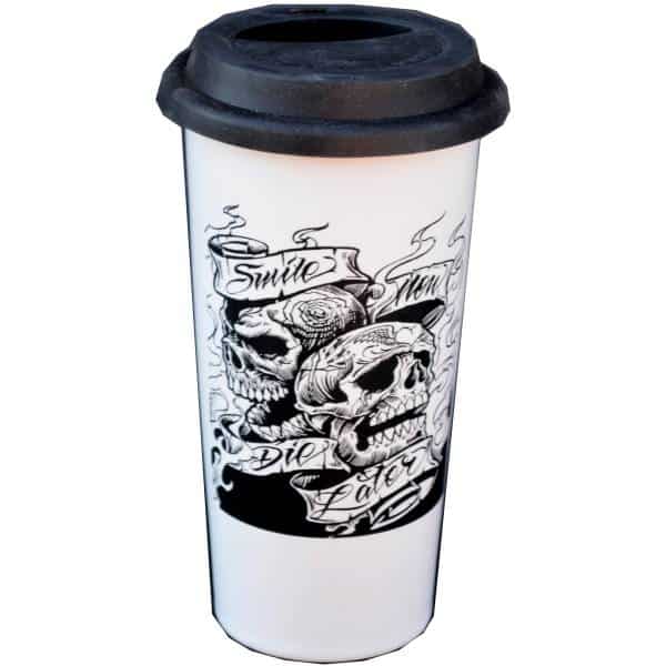 Skulls Double Walled Travel Mug